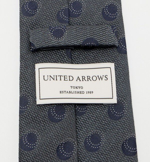UNITED ARROWS「サークル ジャガード ネクタイ」|ネクタイ・蝶ネクタイ|