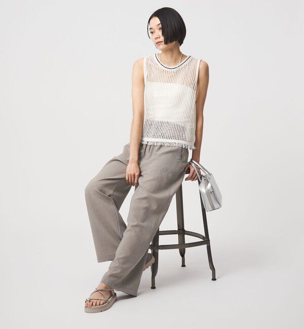 UNITED ARROWS green label relaxing「［size SHORT/TALLあり］ドライクロスパンツ ストレッチ 吸水速乾 通気性」|その他|