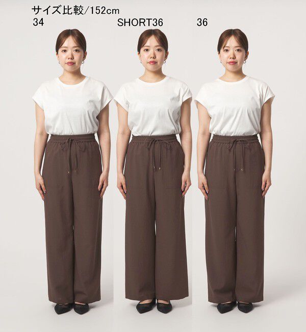 UNITED ARROWS green label relaxing「［size SHORT/TALLあり］ドライクロスパンツ ストレッチ 吸水速乾 通気性」|その他|