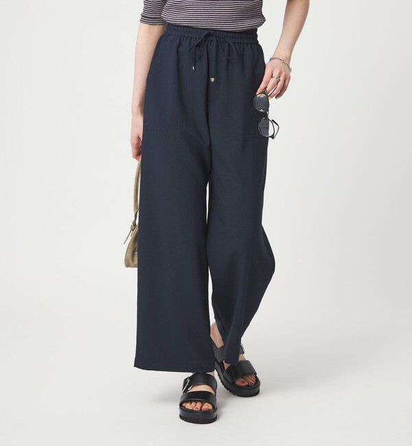 UNITED ARROWS green label relaxing「［size SHORT/TALLあり］ドライクロスパンツ ストレッチ 吸水速乾 通気性」|その他|