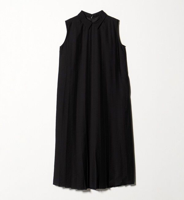 UNITED ARROWS green label relaxing「エリツキ プリーツ ノースリーブ ワンピース」|ワンピース|