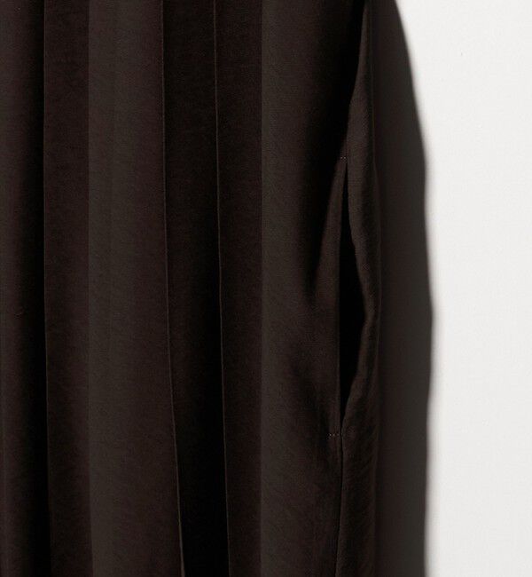 UNITED ARROWS green label relaxing「エリツキ プリーツ ノースリーブ ワンピース」|ワンピース|
