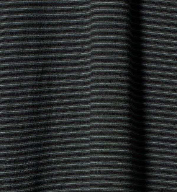 UNITED ARROWS green label relaxing「FINE BASIC ボーダー Super100&rsquo;s ウール 半袖 Tシャツ」|Tシャツ・カットソー|