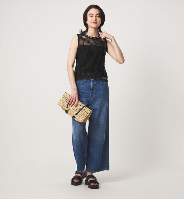 UNITED ARROWS green label relaxing「フリンジ ニット ベスト」|ベスト・ジレ|