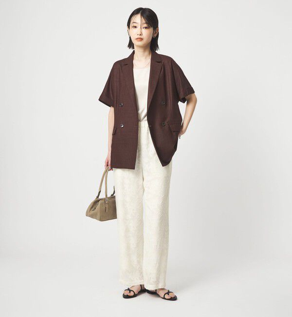 UNITED ARROWS green label relaxing「カット ジャガード パンツ」|その他|