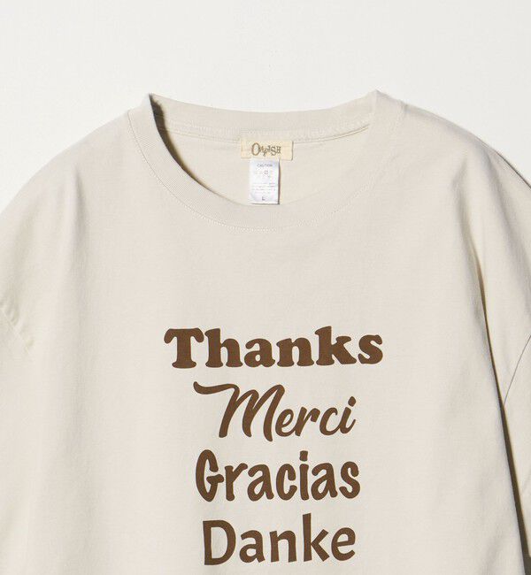 UNITED ARROWS green label relaxing「＜OAFISH＞THANKS 半袖 Tシャツ」|Tシャツ・カットソー|