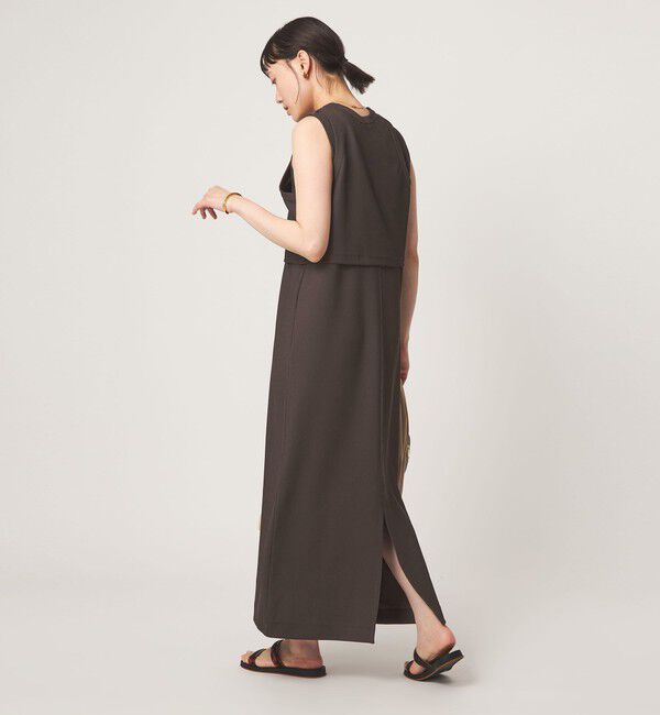 UNITED ARROWS green label relaxing「タンクトップ&times;ノースリーブ ワンピース セット」|ワンピース|