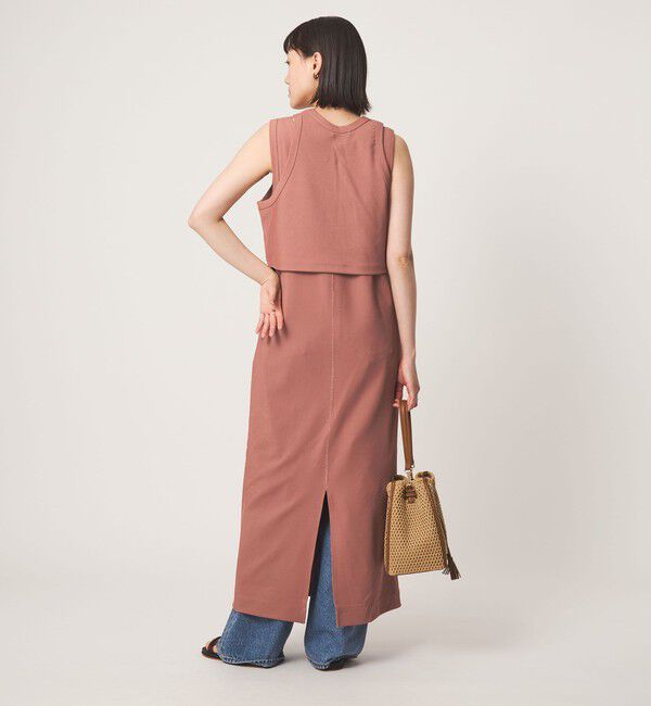 UNITED ARROWS green label relaxing「タンクトップ&times;ノースリーブ ワンピース セット」|ワンピース|