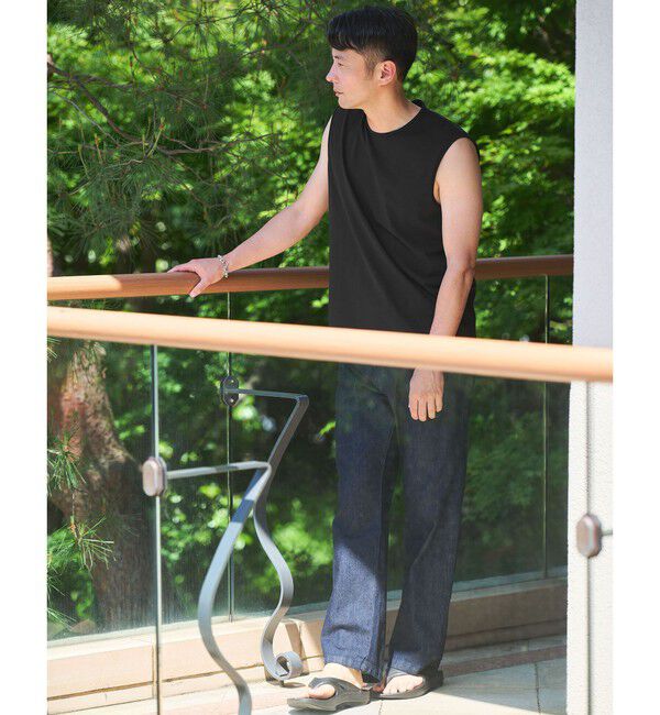 UNITED ARROWS green label relaxing「【別注/WEB限定】＜3/2 WORKS＞GLR ノースリーブ タンクトップ」|タンクトップ|