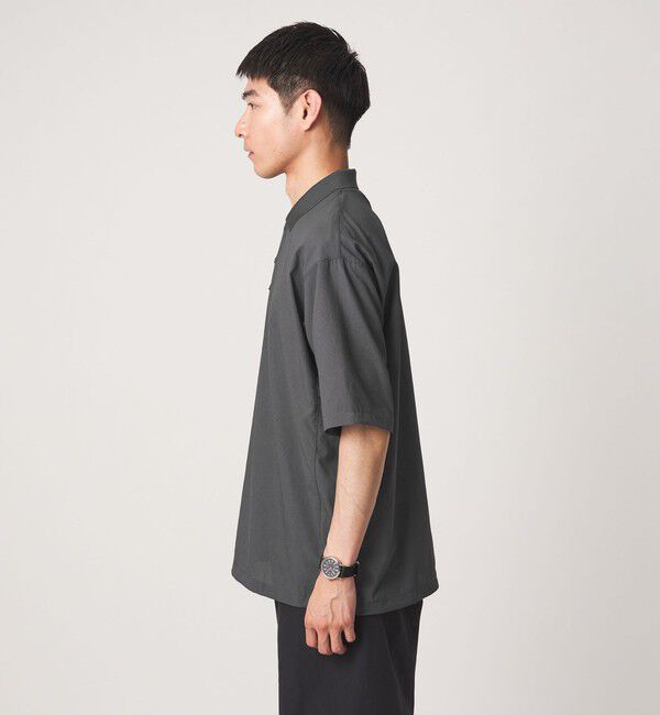 UNITED ARROWS green label relaxing「Dot Air ドローコード 半袖 ポロシャツ -ストレッチ-」|ポロシャツ|