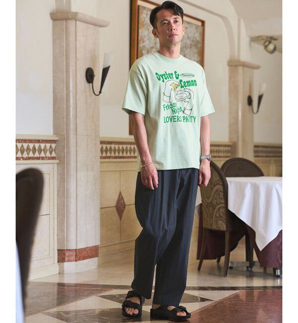 UNITED ARROWS green label relaxing「【別注】＜SCREEN STARS＞GLR シーフード 半袖 Tシャツ」|Tシャツ・カットソー|