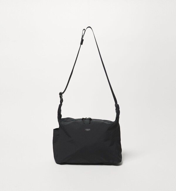 UNITED ARROWS green label relaxing「【別注】＜STANDARD SUPPLY＞GLR トライアングル ショルダーバッグ」|ショルダー・メッセンジャー|BLACK