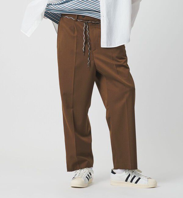 California General Store「＜CGS.＞ツイル カットオフ スラックス」|スラックス|MD.BROWN