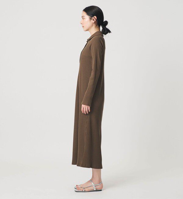 BEAUTY&YOUTH UNITED ARROWS「【WEB限定】ポロカラー リブワンピース」|ワンピース|