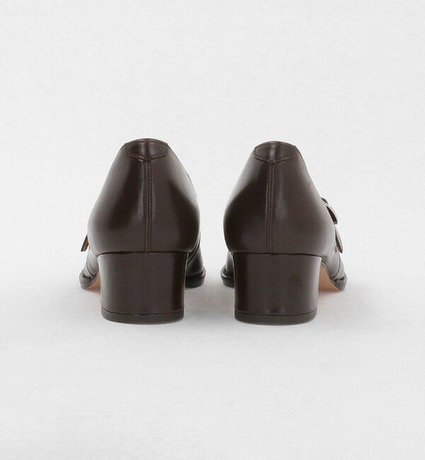 STEVEN ALAN「＜Steven Alan＞レザー モンク ストラップ ヒール シューズ」|その他|