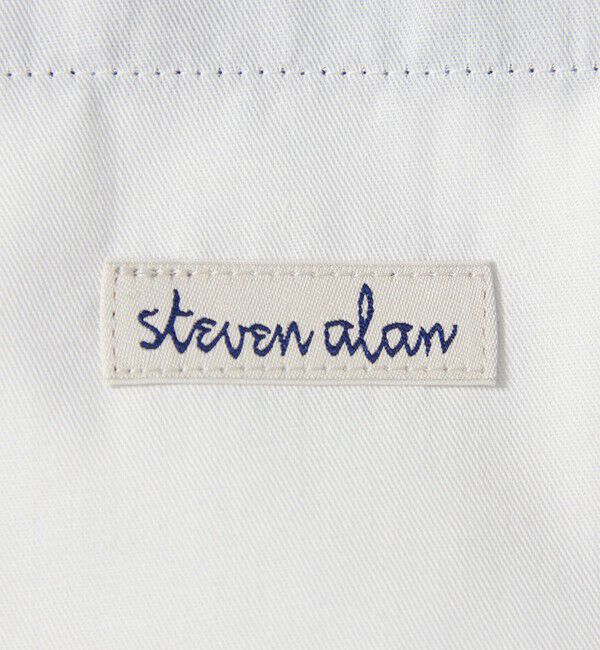 STEVEN ALAN「＜Steven Alan＞ デニムシャンブレー イン ツープリーツ ドレス トラウザーズ」|スラックス|