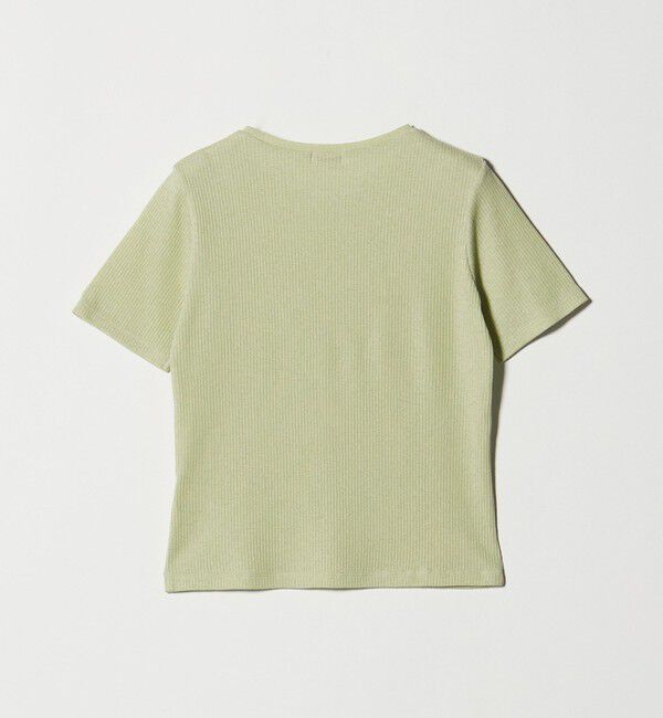 STEVEN ALAN「＜Steven Alan＞リブ ハーフスリーブ プルオーバー」|Tシャツ・カットソー|