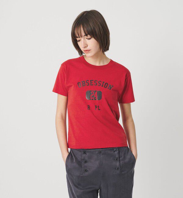 ATTISESSION「＜ATTISESSION＞OBSESSION フロッキーロゴ Tシャツ」|Tシャツ・カットソー|