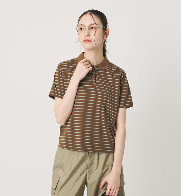 BEAUTY&YOUTH UNITED ARROWS「コットンポリエステル ボーダー ポロシャツ」|ポロシャツ|MD.BROWN