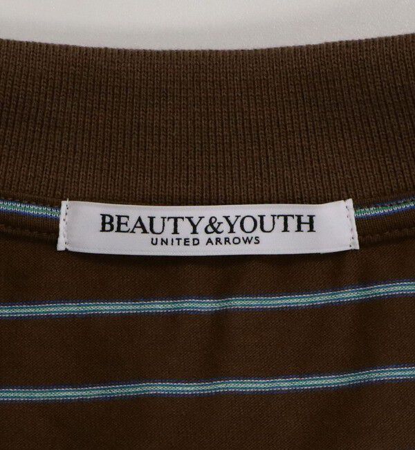 BEAUTY&YOUTH UNITED ARROWS「コットンポリエステル ボーダー ポロシャツ」|ポロシャツ|