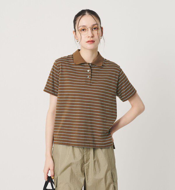 BEAUTY&YOUTH UNITED ARROWS「コットンポリエステル ボーダー ポロシャツ」|ポロシャツ|