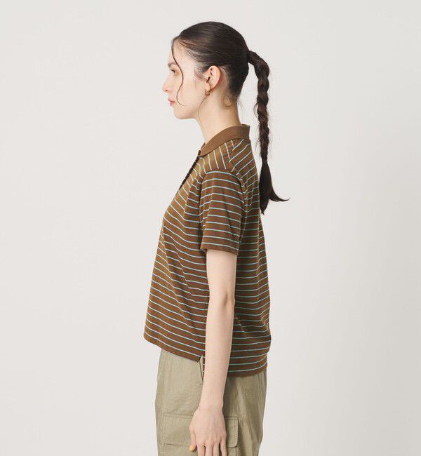 BEAUTY&YOUTH UNITED ARROWS「コットンポリエステル ボーダー ポロシャツ」|ポロシャツ|