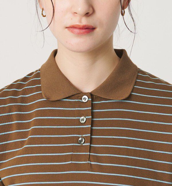 BEAUTY&YOUTH UNITED ARROWS「コットンポリエステル ボーダー ポロシャツ」|ポロシャツ|
