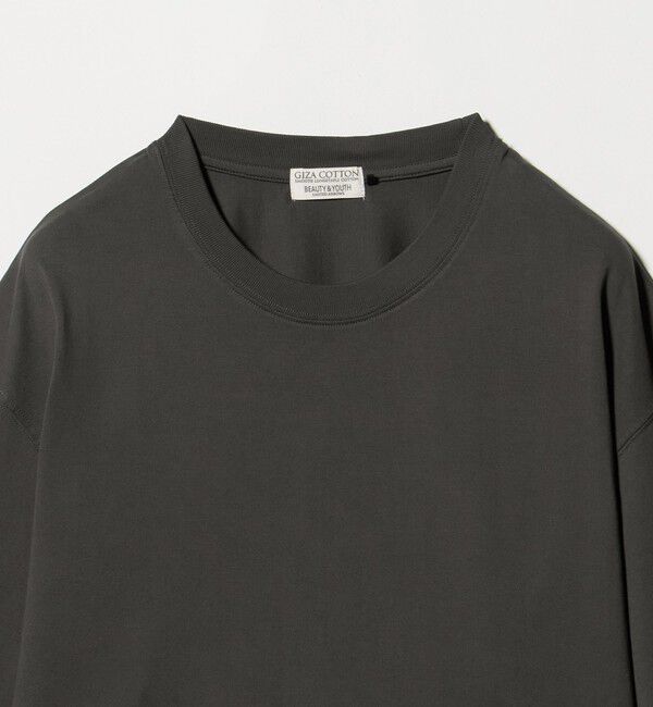 BEAUTY&YOUTH UNITED ARROWS「ギザ ガーメントダイ クロップド Tシャツ」|Tシャツ・カットソー|