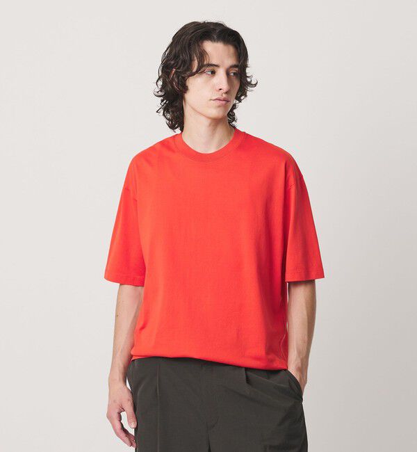 BEAUTY&YOUTH UNITED ARROWS「ギザ ガーメントダイ クロップド Tシャツ」|Tシャツ・カットソー|