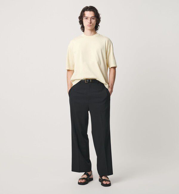BEAUTY&YOUTH UNITED ARROWS「ギザ ガーメントダイ クロップド Tシャツ」|Tシャツ・カットソー|