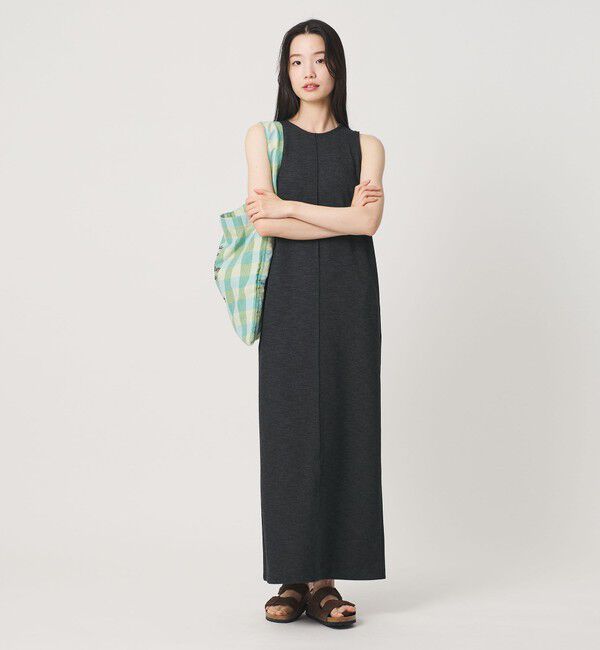 BEAUTY&YOUTH UNITED ARROWS「ポリエステル アメリカンスリーブ ワンピース」|ワンピース|