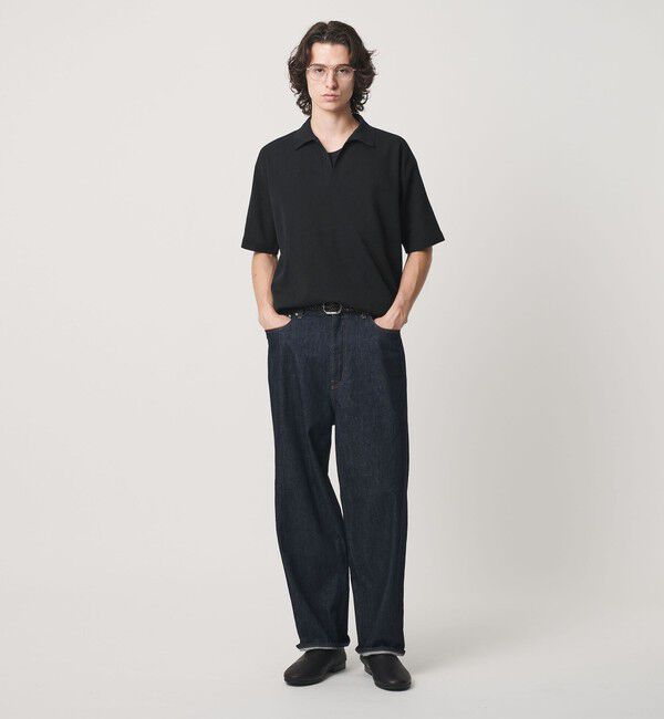 BEAUTY&YOUTH UNITED ARROWS「KNITEE リネンブレンド ミラノ スキッパー ニット Tシャツ ウォッシャブル」|ニット・セーター|