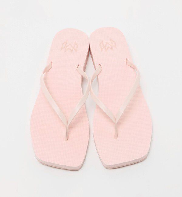 BEAUTY&YOUTH UNITED ARROWS「＜MALVADOS＞スクエアトゥ トング フラットサンダル」|サンダル|