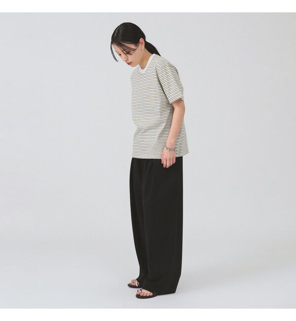 Ray BEAMS 「DANTON / ストライプ ポケット Tシャツ」|Tシャツ・カットソー|
