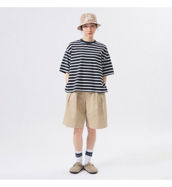 BEAMSBOY「ボーダー ビッグ ショートスリーブ」|Tシャツ・カットソー|