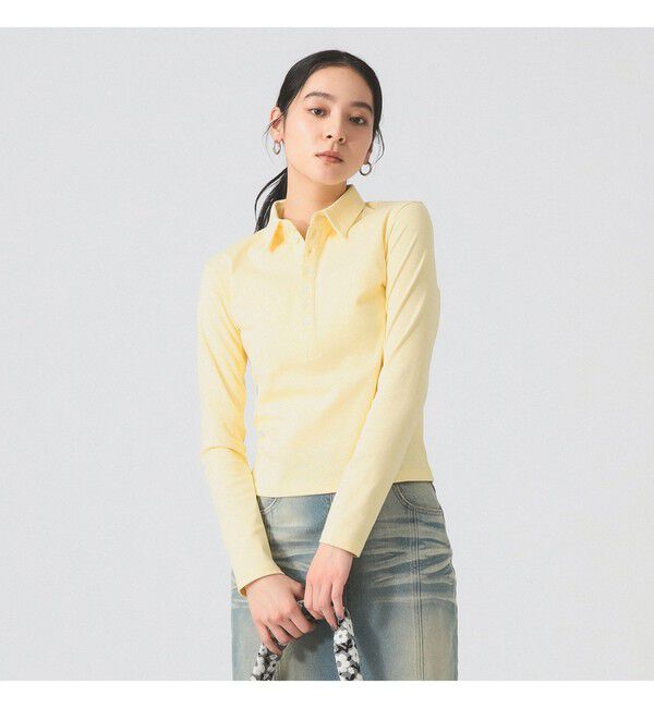 Ray BEAMS 「【別注】PICCADILLY / POLO」|ポロシャツ|CREAM