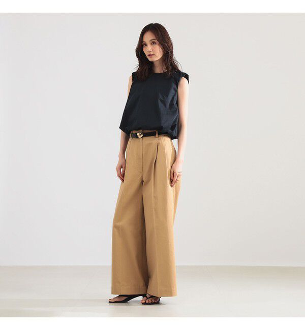 Demi-Luxe BEAMS 「バルーン タフタ ブラウス」|シャツ・ブラウス|