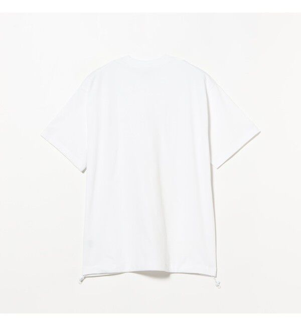 BEAMS「BEAMS｜【別注】Champion / Fake In T-Shirt｜オーバーサイズ｜チビロゴ｜ドライな着心地」|Tシャツ・カットソー|
