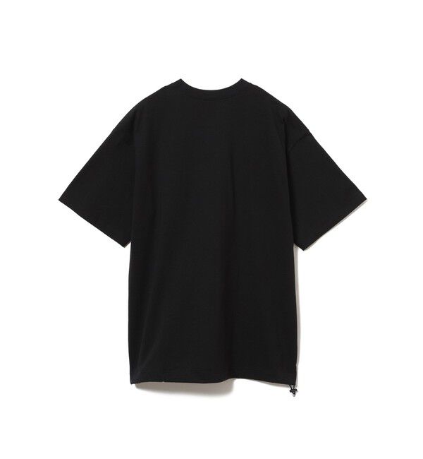BEAMS「BEAMS｜【別注】Champion / Fake In T-Shirt｜オーバーサイズ｜チビロゴ｜ドライな着心地」|Tシャツ・カットソー|