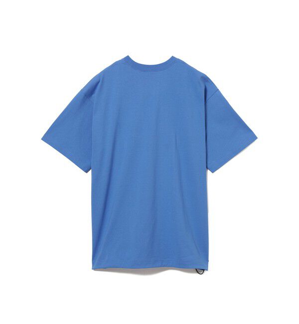 BEAMS「BEAMS｜【別注】Champion / Fake In T-Shirt｜オーバーサイズ｜チビロゴ｜ドライな着心地」|Tシャツ・カットソー|