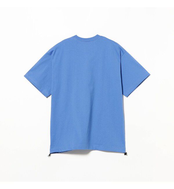 BEAMS「BEAMS｜【別注】Champion / Fake In T-Shirt｜オーバーサイズ｜チビロゴ｜ドライな着心地」|Tシャツ・カットソー|
