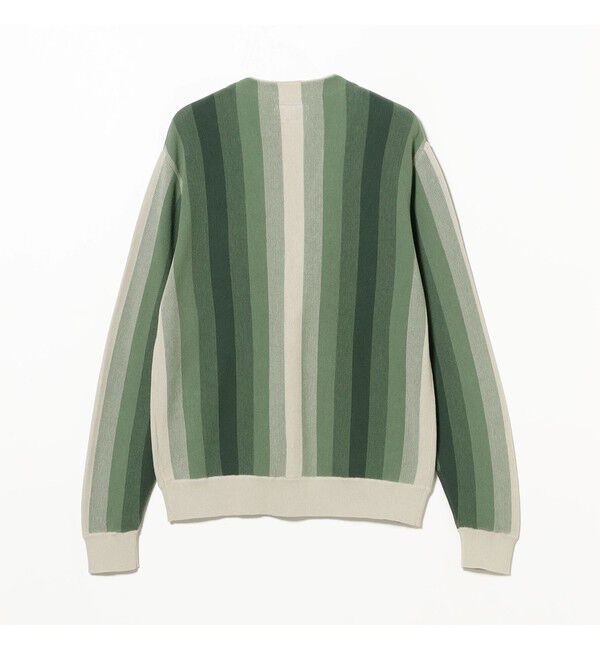 BEAMS PLUS「Cardigan Multi Stripe」|ニット・セーター|