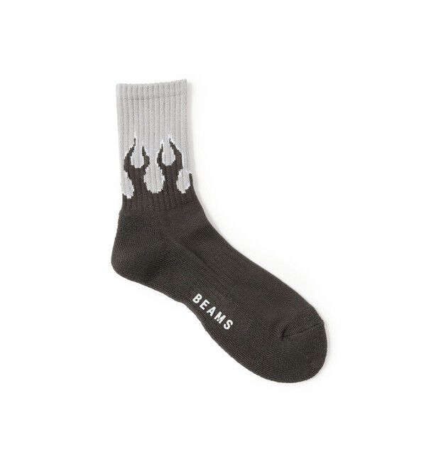 BEAMS「ファイヤーソックス」|ソックス|GREY