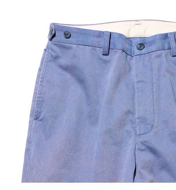 BEAMS PLUS「IVY Trousers Wide Twill Gradation Print」|チノ|