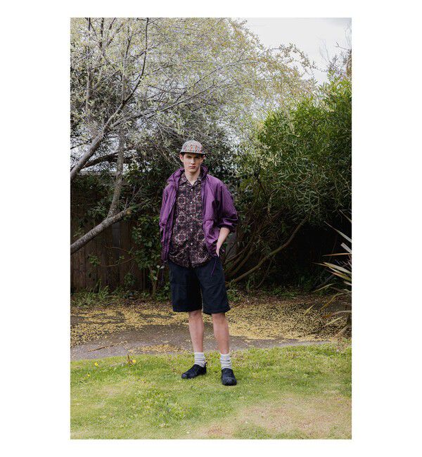 BEAMS PLUS「MIL Athletic Jacket Nylon Rip stop Pigment Dye」|ブルゾン・スタジャン|