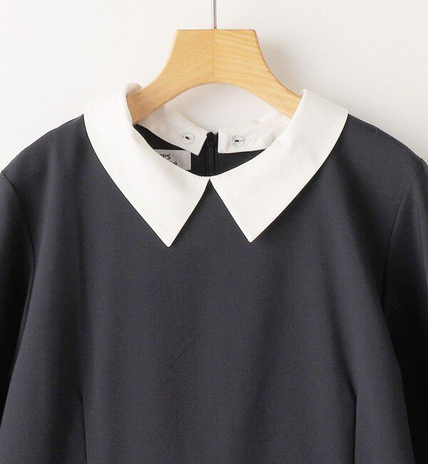 SHIPS KIDS「SHIPS KIDS:150～160cm / セレモニー ストレッチ フレア ワンピース」|ワンピース|