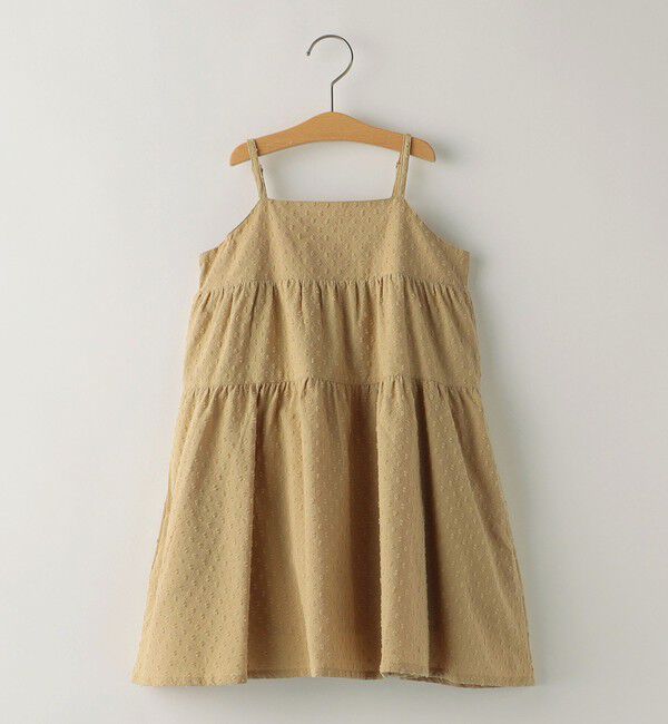 SHIPS KIDS「SHIPS KIDS:100～130cm / ジャカード キャミ ワンピース」|ワンピース|