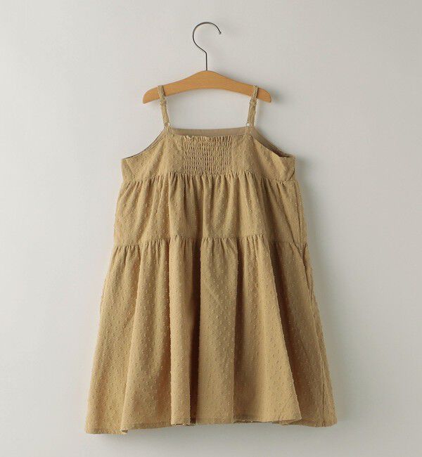 SHIPS KIDS「SHIPS KIDS:100～130cm / ジャカード キャミ ワンピース」|ワンピース|