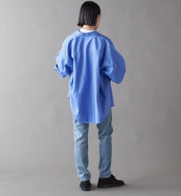 SHIPS for women「SHIPS NINE CASE:ナロー デニム（ブルー）」|デニム|