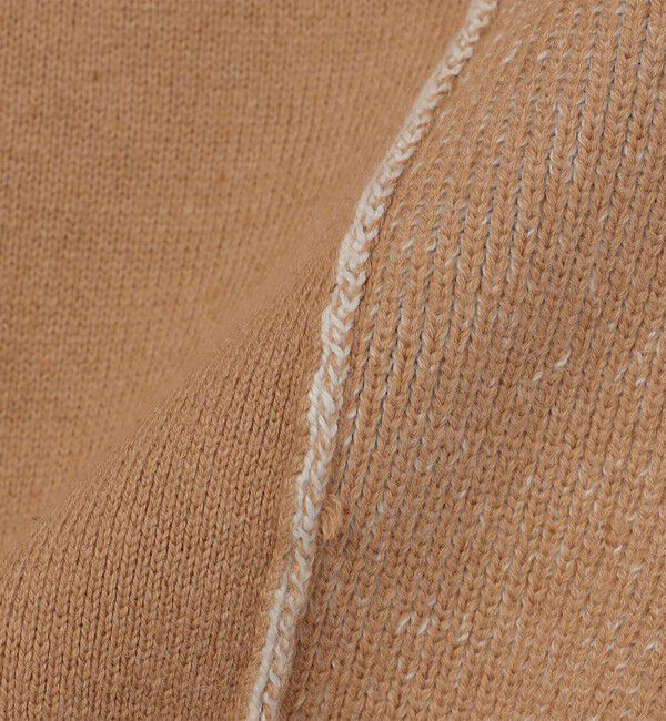 SHIPS Days「【SHIPS別注】UNDYED SALLY FOX: ダブルフェイス ジャージー ニットパーカー」|パーカー|